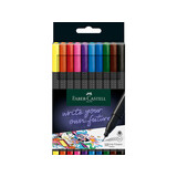 Faber Castell Fineliner 0,4mm (10pcs) (FC-151610) (DISCONTINUED)
