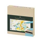 Faber Castell Pitt Artist Pen Brush Pigmented India Ink Studiobox (12pcs) (FC-167190)