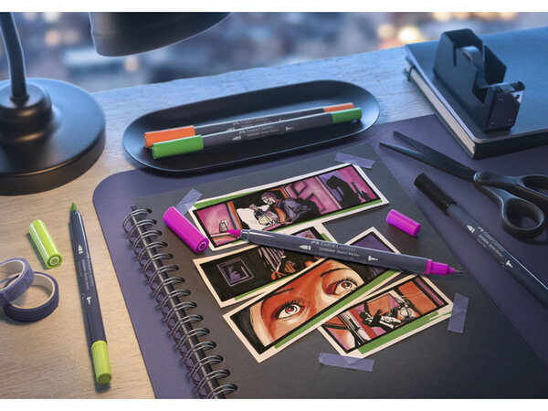 Faber Castell Goldfaber Sketch Dual Markers Alcohol-based Car Design (6pcs) (FC-164813) Faber Castell Goldfaber Sketch Dual Markers Alcohol-based Car Design (6pcs) (FC-164813)