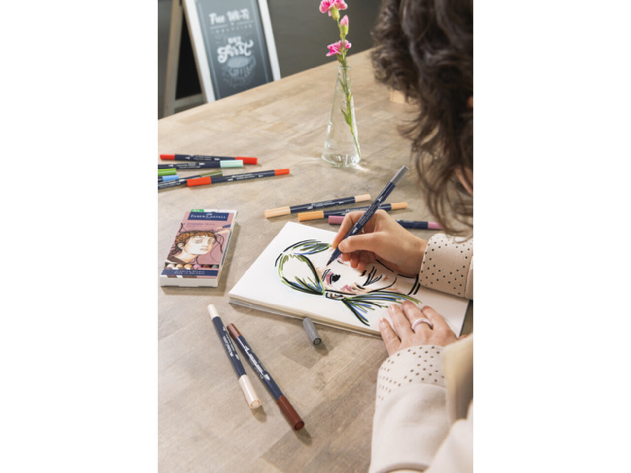 Faber Castell Goldfaber Sketch Dual Markers Alcohol-based Portrait (6pcs) (FC-164812)