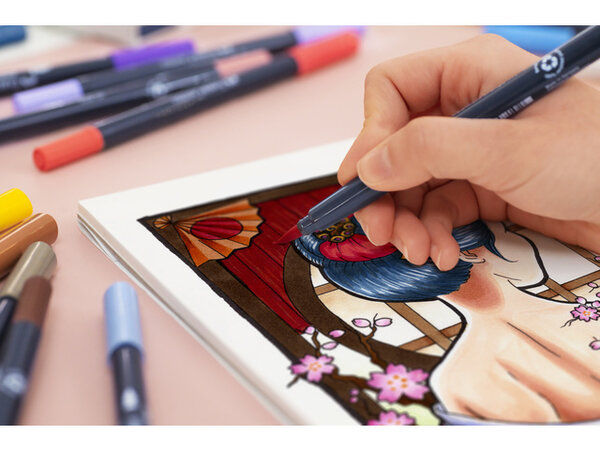 Faber Castell Goldfaber Sketch Dual Markers Alcohol-based Kawaii (6pcs) (FC-164811) Faber Castell Goldfaber Sketch Dual Markers Alcohol-based Kawaii (6pcs) (FC-164811)