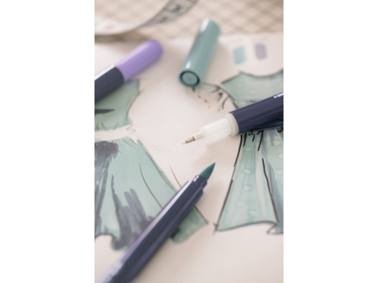 Faber Castell Goldfaber Sketch Dual Markers Alcohol-based Fashion (6pcs) (FC-164808) (DISCONTINUED) Faber Castell Goldfaber Sketch Dual Markers Alcohol-based Fashion (6pcs) (FC-164808) (DISCONTINUED)