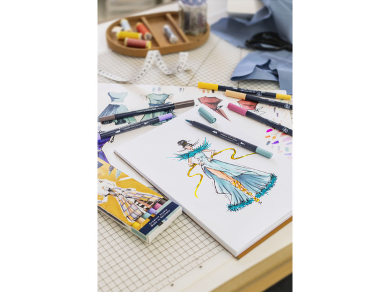 Faber Castell Goldfaber Sketch Dual Markers Alcohol-based Fashion (6pcs) (FC-164808) (DISCONTINUED) Faber Castell Goldfaber Sketch Dual Markers Alcohol-based Fashion (6pcs) (FC-164808) (DISCONTINUED)