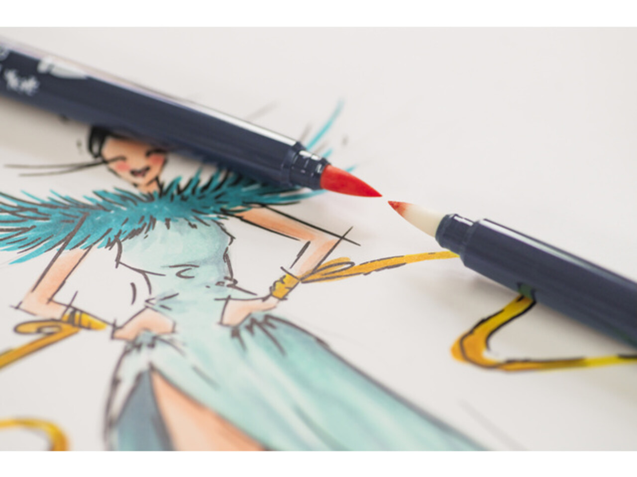 Faber Castell Goldfaber Sketch Dual Markers Alcohol-based Fashion (6pcs) (FC-164808) (DISCONTINUED) Faber Castell Goldfaber Sketch Dual Markers Alcohol-based Fashion (6pcs) (FC-164808) (DISCONTINUED)