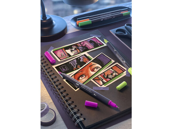 Faber Castell Goldfaber Sketch Dual Markers Alcohol-based (24pcs) (FC-164724)