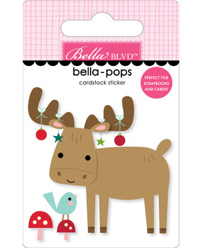 Bella BLVD Merry Christmoose Bella-Pops (BB2836) (OUTLET)