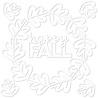 Bella BLVD Leaf Wreath Cut Outs (BB2812) (OUTLET)