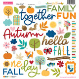 Bella BLVD One Fall Day Ciao Chipboard Icons (BB2805) (DISCONTINUED)