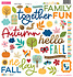 One Fall Day Ciao Chipboard Icons (BB2805) (OUTLET)
