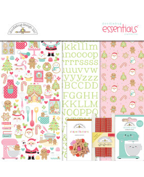 Doodlebug Design Gingerbread Kisses Essentials Kit (8336) (DISCONTINUED)