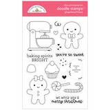 Doodlebug Design Gingerbread Kisses Doodle Stamps (8308) (DISCONTINUED)