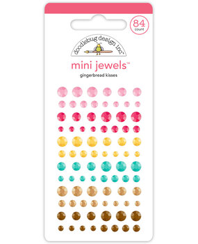 Doodlebug Design Gingerbread Kisses Mini Jewels (8226) (DISCONTINUED)