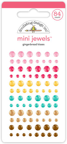 Doodlebug Design Gingerbread Kisses Mini Jewels (8226) (DISCONTINUED) Doodlebug Design Gingerbread Kisses Mini Jewels (8226) (DISCONTINUED)