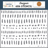 Carta Bella Simple Things Stencil (CBAH339033) (OUTLET)