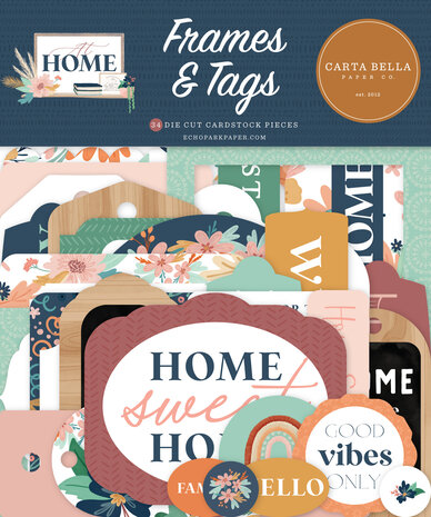 Carta Bella At Home Frames & Tags (CBAH339025) (OUTLET) Carta Bella At Home Frames & Tags (CBAH339025) (OUTLET)