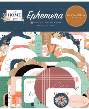 Carta Bella At Home Ephemera (CBAH339024) (OUTLET)