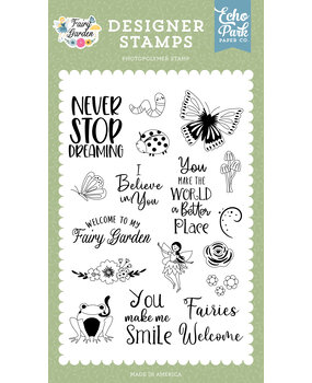Echo Park Fairies Welcome Designer Stamps (FG338044) (DISCONTINUED)