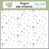 Echo Park Sparkle Wherever You Go Stencil (FG338033) (DISCONTINUED)
