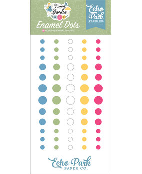 Echo Park Fairy Garden Enamel Dots (FG338028) (DISCONTINUED) Echo Park Fairy Garden Enamel Dots (FG338028) (DISCONTINUED)