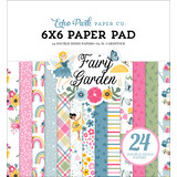 Echo Park Fairy Garden 6x6 Inch Paper Pad (FG338023) (DISCONTINUED)