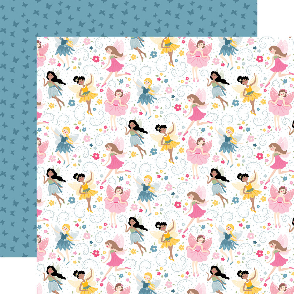 Echo Park Fairy Garden 6x6 Inch Paper Pad (FG338023) (DISCONTINUED) Echo Park Fairy Garden 6x6 Inch Paper Pad (FG338023) (DISCONTINUED)