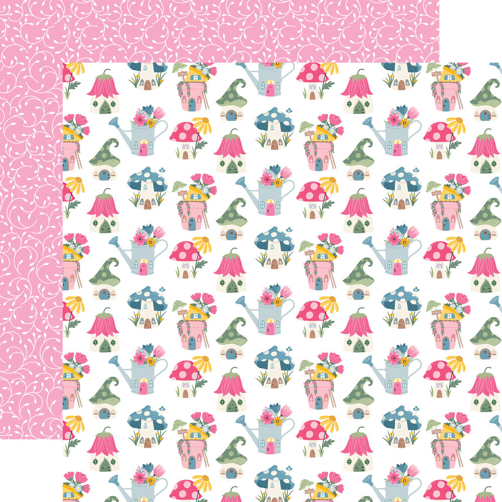 Echo Park Fairy Garden 6x6 Inch Paper Pad (FG338023) (DISCONTINUED) Echo Park Fairy Garden 6x6 Inch Paper Pad (FG338023) (DISCONTINUED)