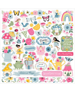 Echo Park Fairy Garden Element Sticker (FG338014) (OUTLET)