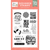 Echo Park Enjoy The Now Designer Stamps (YIR337047) (DISCONTINUED)
