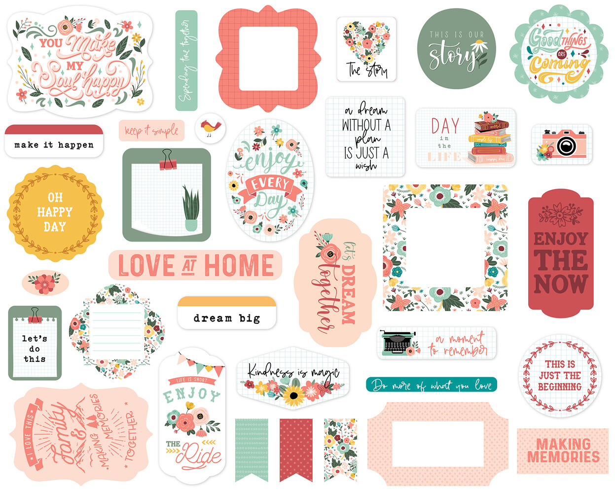 Echo Park Year In Review Ephemera (YIR337024) (OUTLET)