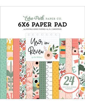 Echo Park Year In Review 6x6 Inch Paper Pad (YIR337023) (DISCONTINUED)