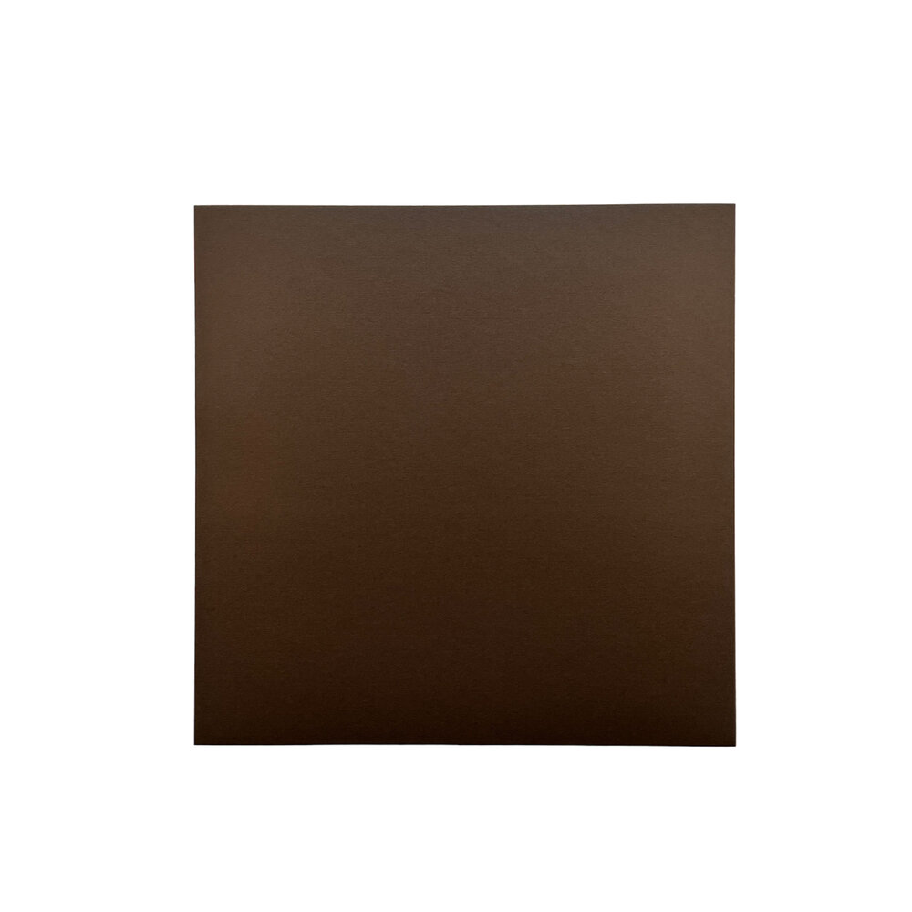 Paper Favourites Deep Coffee 12x12 Inch Smooth Cardstock 220gsm (10pcs) (PFSS513)