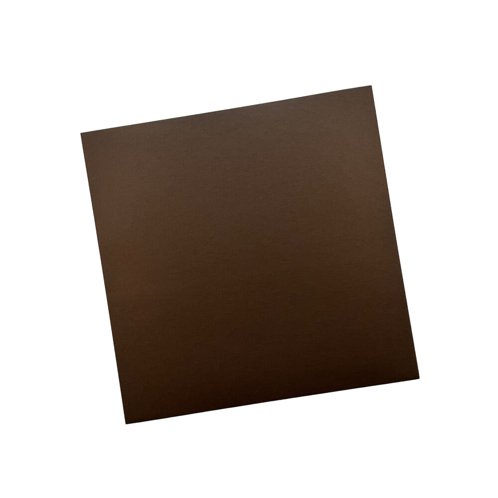 Paper Favourites Smooth Cardstock 12x12 Inch Deep Coffee 220gsm (10pcs) (PFSS513)
