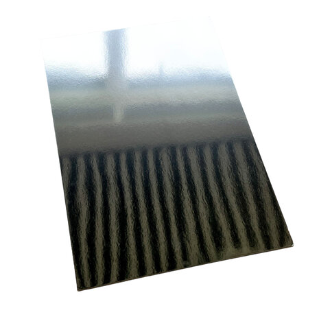 Paper Favourites Chrome Silver A4 Mirror Card Glossy 250gsm (5pcs) (PFSS103)