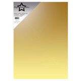 Paper Favourites Mirror Card Glossy A4  Polished Gold 250gsm (5pcs) (PFSS104)