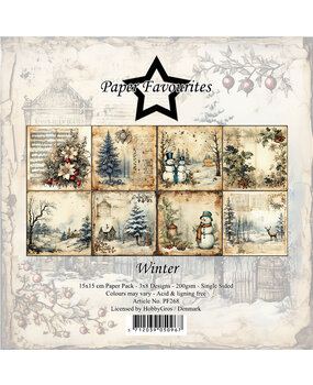 Paper Favourites Winter 6x6 Inch Paper Pack (PF268)