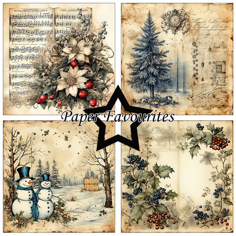 Paper Favourites Winter 6x6 Inch Paper Pack (PF268)