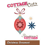 Scrapping Cottage Christmas Ornament (CC-1221) (OUTLET)