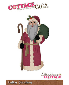 Scrapping Cottage Father Christmas (CC-1224) (OUTLET)