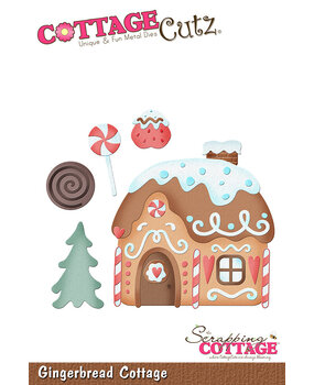 Scrapping Cottage Gingerbread Cottage (CC-1227) (OUTLET)