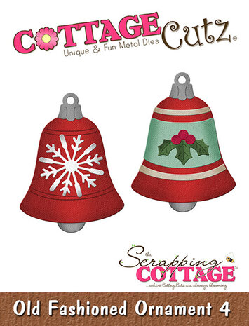 Scrapping Cottage Old Fashioned Ornament 4 (CC-1241) (OUTLET)