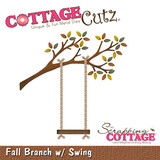 Scrapping Cottage Fall Branch w/ Swing (CC-1264) (OUTLET)