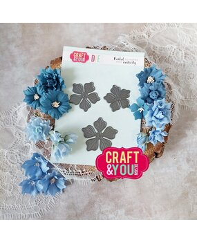 Craft & You Design Magda's Flower 2 Dies (CW257)