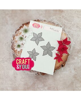 Craft & You Design Small Poinsettia Dies (CW260)