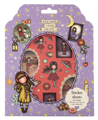Studio Light Gorjuss Sticker Sheets (GOR-ES-STIC14) (OUTLET) Studio Light Gorjuss Sticker Sheets (GOR-ES-STIC14) (OUTLET)