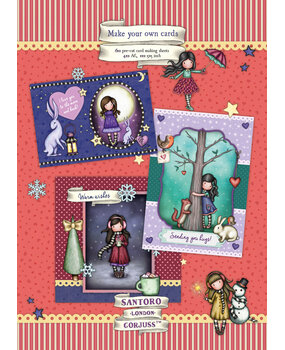 Studio Light Gorjuss Make Your Own Cards Die-Cut Block (GOR-ES-DCB63) (OUTLET)