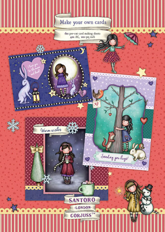 Studio Light Gorjuss Make Your Own Cards Die-Cut Block (GOR-ES-DCB63) (OUTLET)