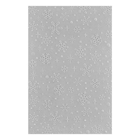Spellbinders Sparkling Snow 3D Embossing Folder (E3D-069) Spellbinders Sparkling Snow 3D Embossing Folder (E3D-069)