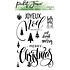 Another Joyeux Noel 4x6 Inch Clear Stamps (C-166) (OUTLET)