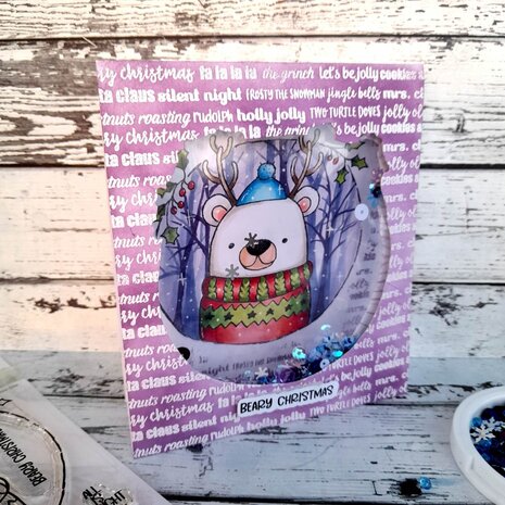 Picket Fence Studios Beary Christmas to You 4x4 Inch Clear Stamps (C-151) (OUTLET) Picket Fence Studios Beary Christmas to You 4x4 Inch Clear Stamps (C-151) (OUTLET)