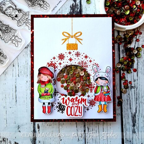 Picket Fence Studios Merry Christmas Friends 4x8 Inch Clear Stamps (C-159) (OUTLET) Picket Fence Studios Merry Christmas Friends 4x8 Inch Clear Stamps (C-159) (OUTLET)